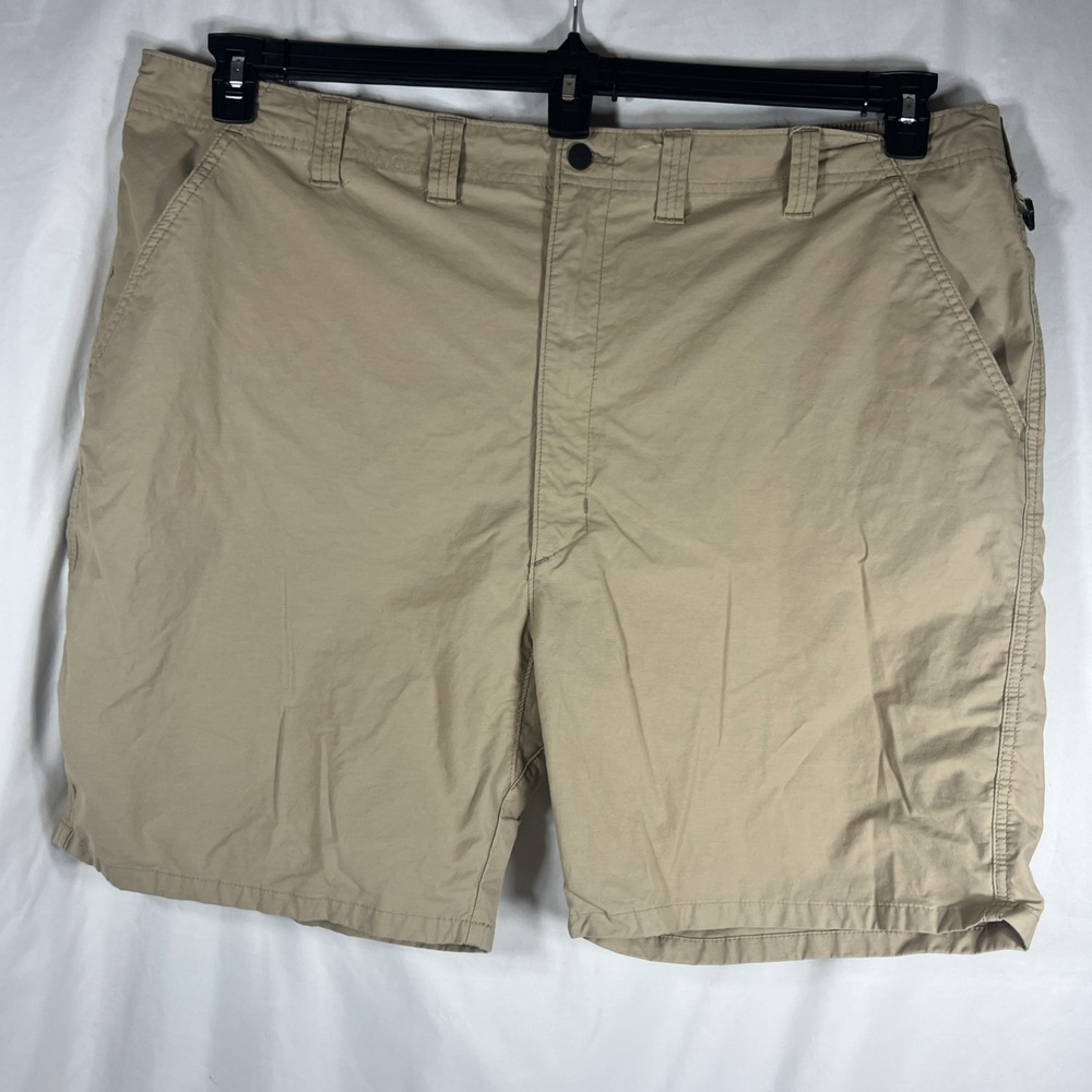 Wrangler Authentics Mens Performance Comfort Flex Short Dark Khaki 48